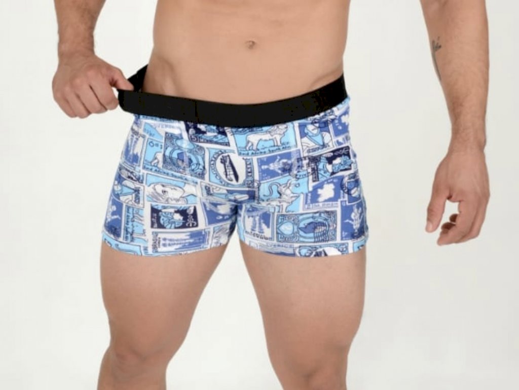 Kit cueca estampada adulto 