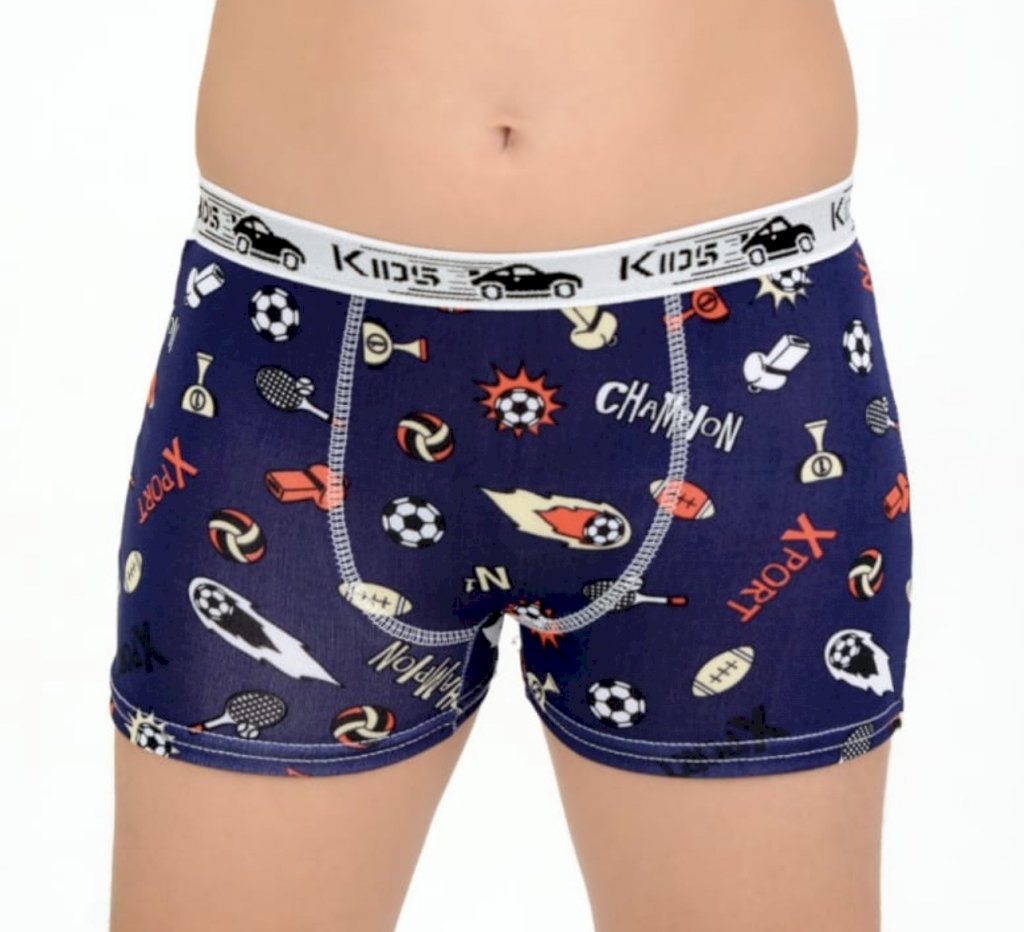 Kit cueca estampada infantil 