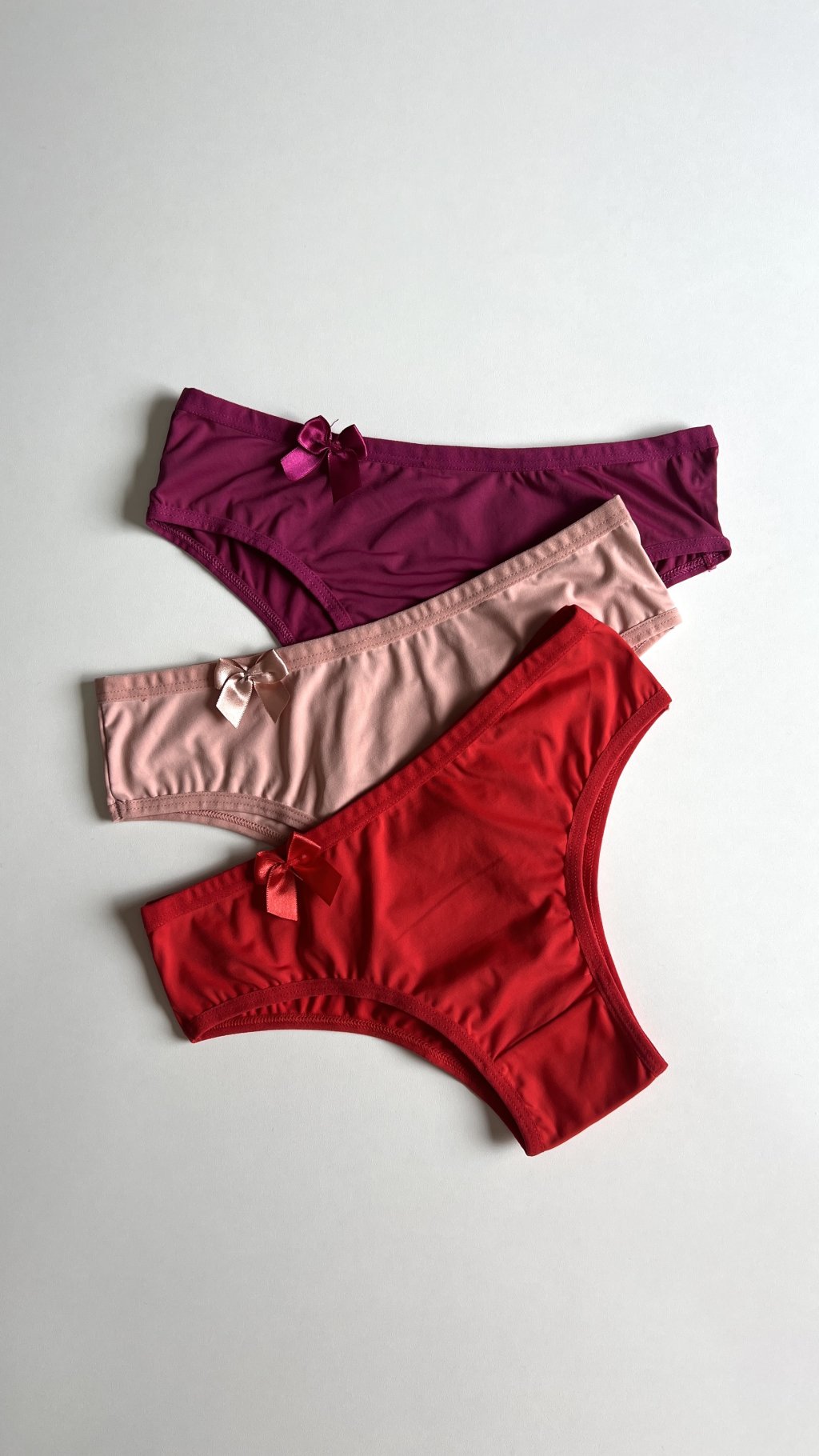 Calcinha em microfibra lacinho REF.12