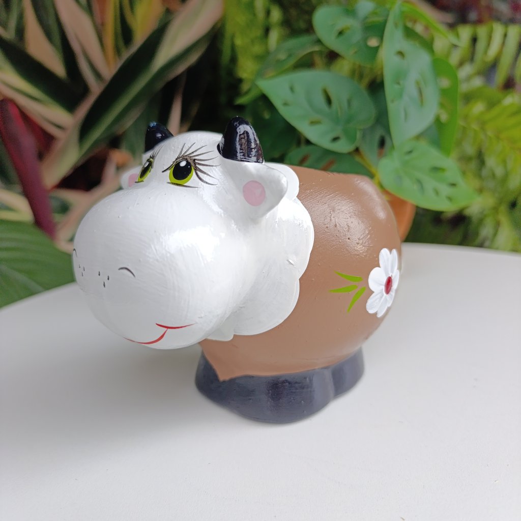 Vaca bolinha marrom 