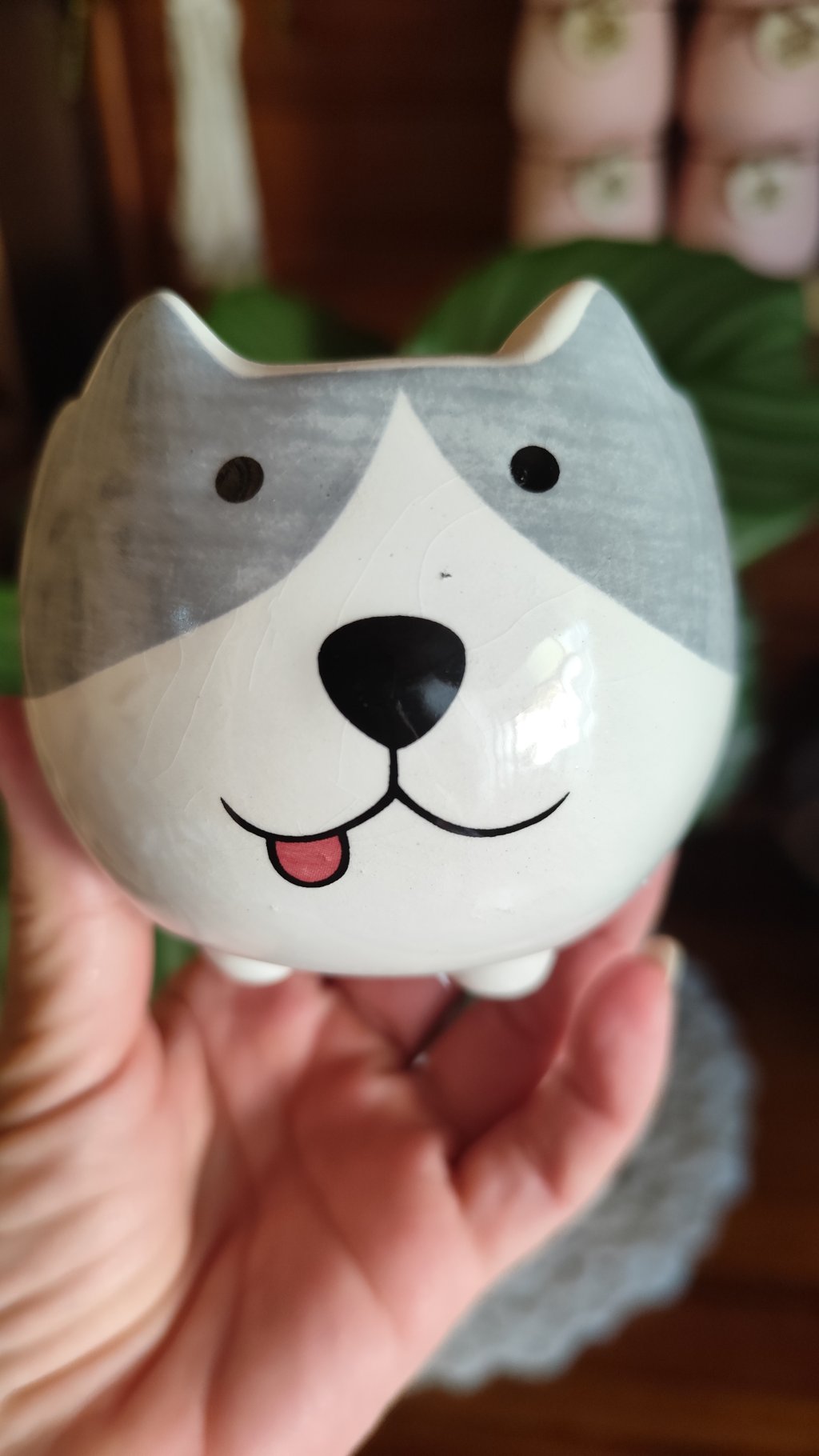 Cachorrinho cinza 