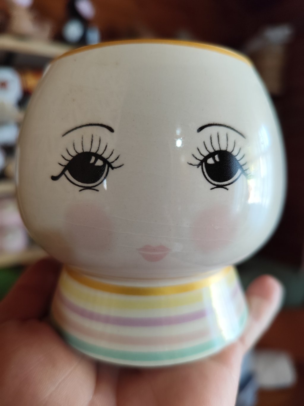 Vaso cachepô girl scand 