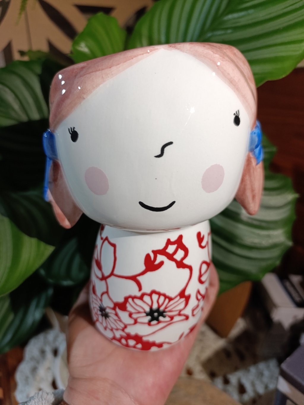 Vaso boneca (rosa)