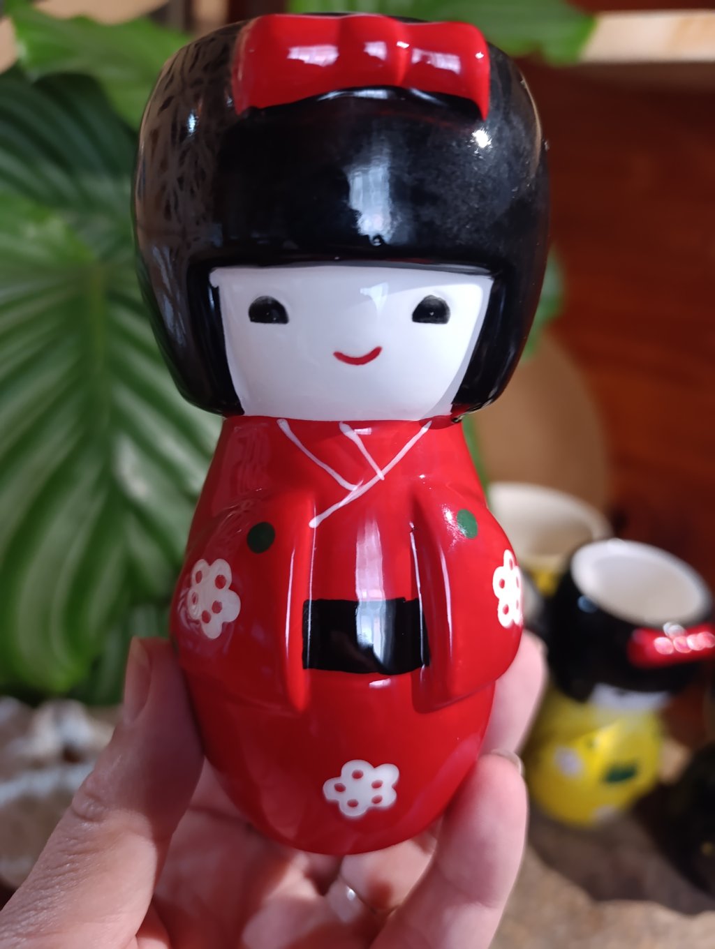 Japonesa (kimono vermelho)