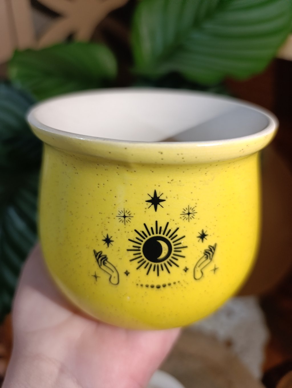 Vaso estrelas (amarelo)