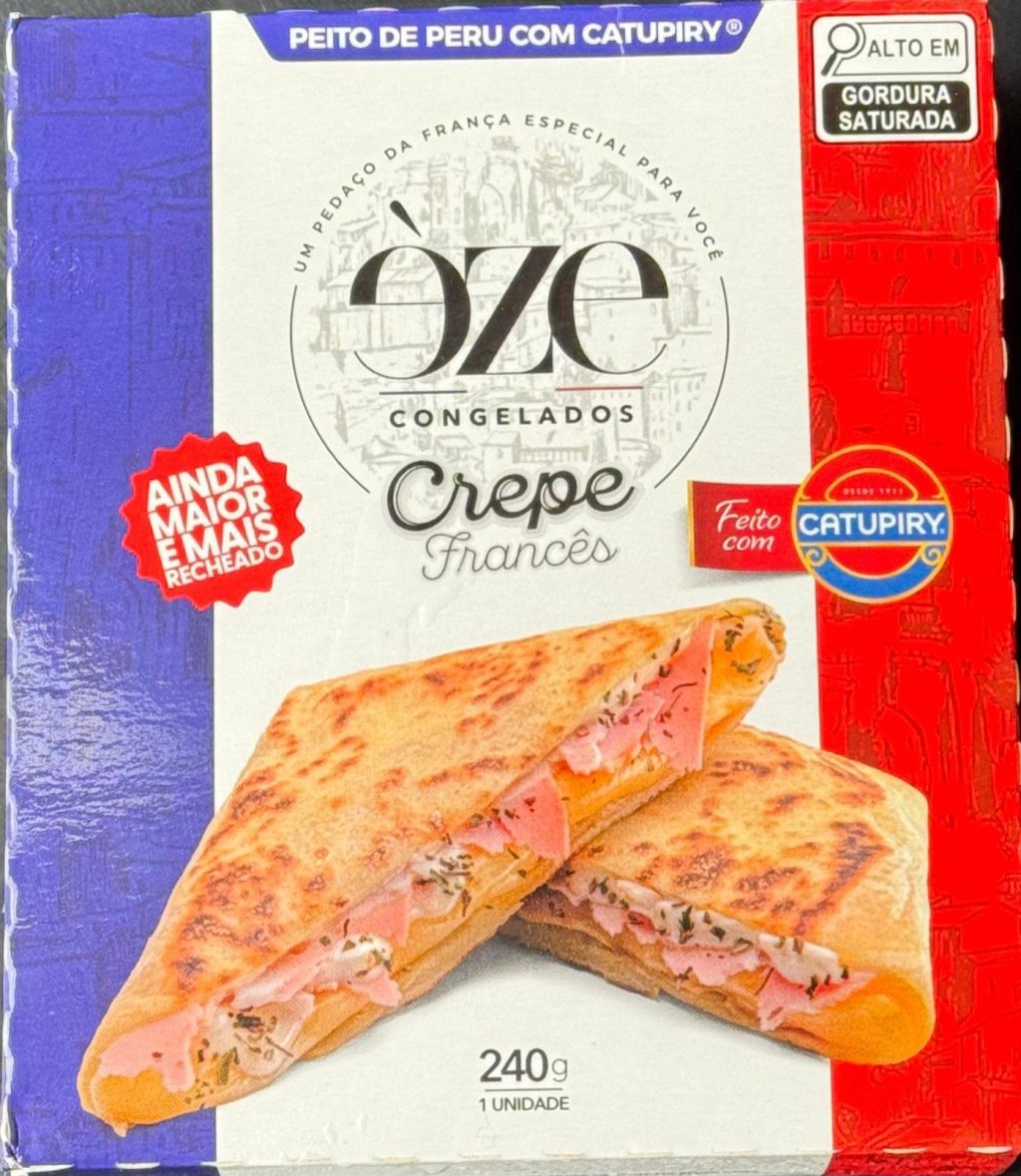 CREPE DE PEITO DE PERU COM CATUPIRY