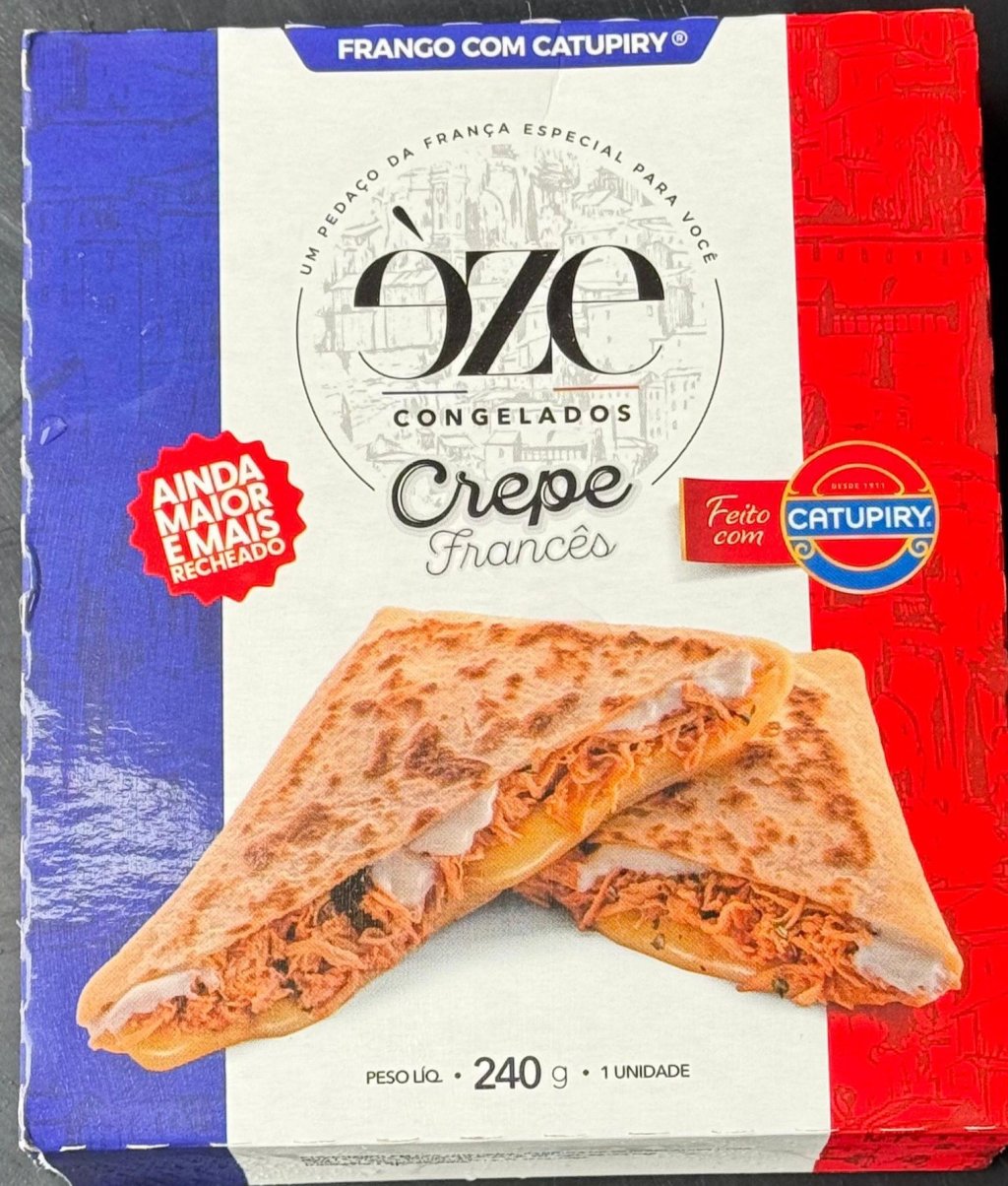 CREPE FRANGO COM CATUPIRY