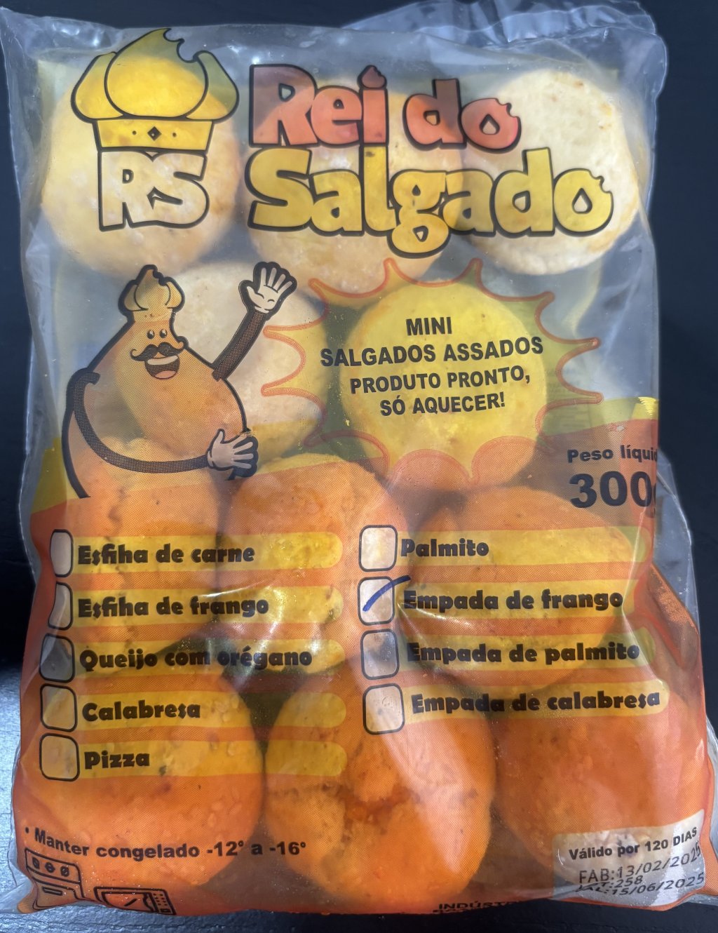 MINI EMPADA DE FRANGO