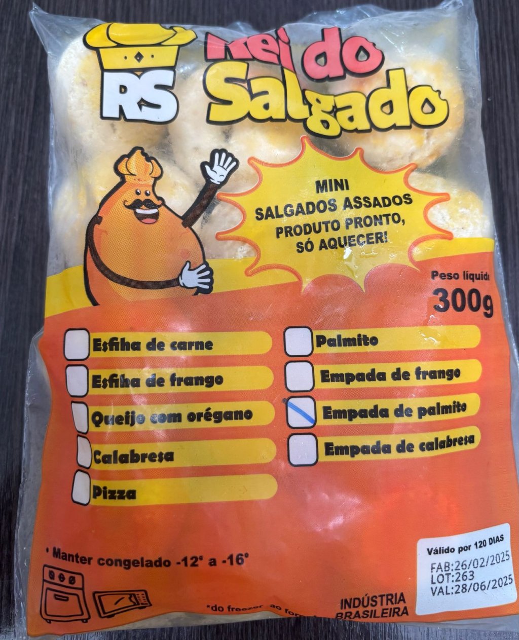 MINI EMPADA DE PALMITO 