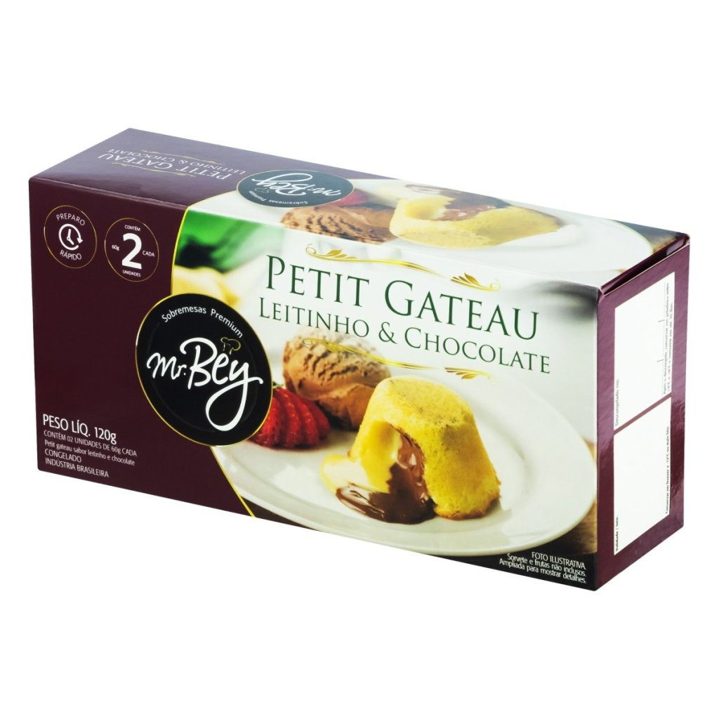 PETIT GATEAU - LEITE NINHO E CHOCOLATE
