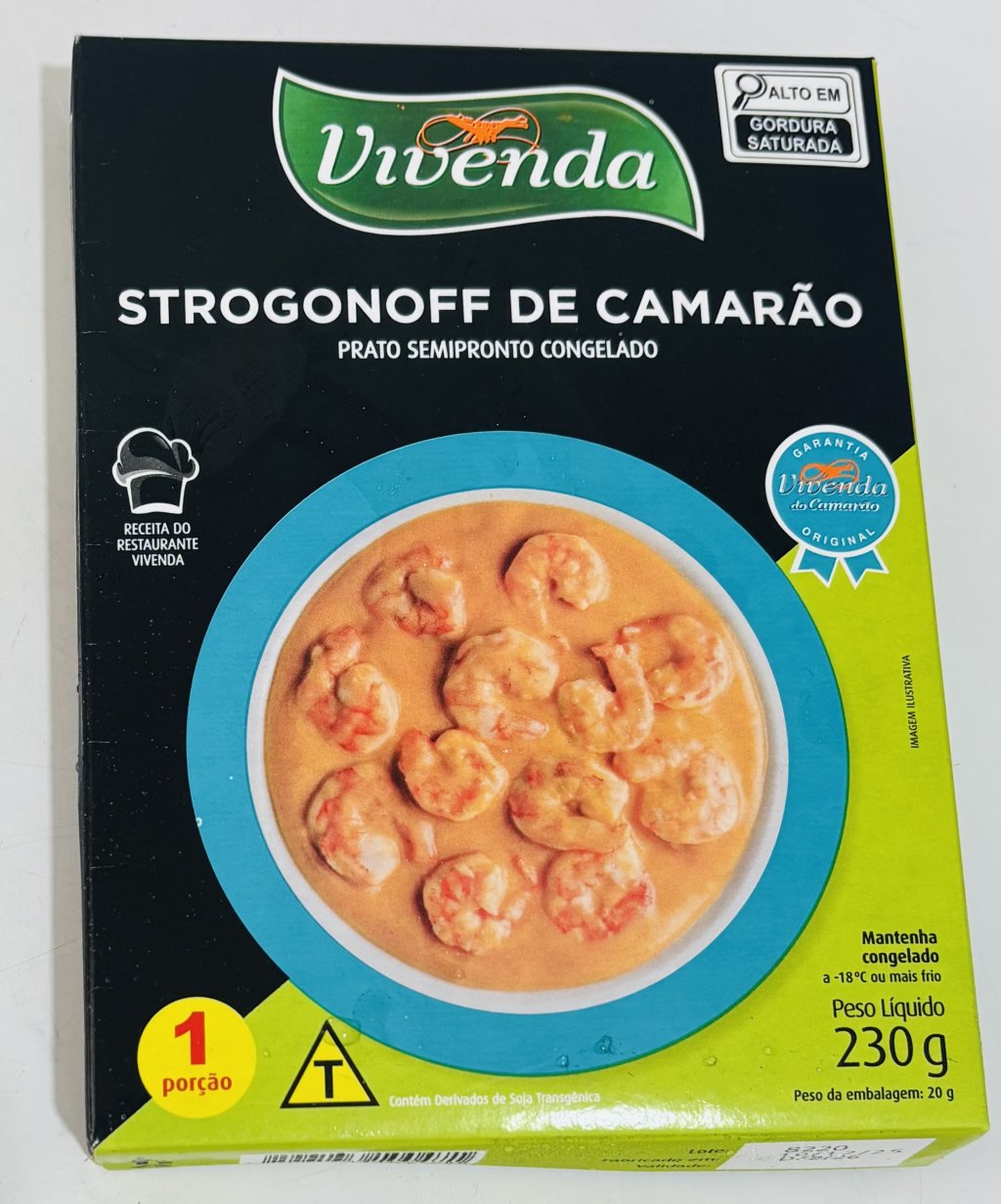 STROGONOFF DE CAMARÃO - 230g