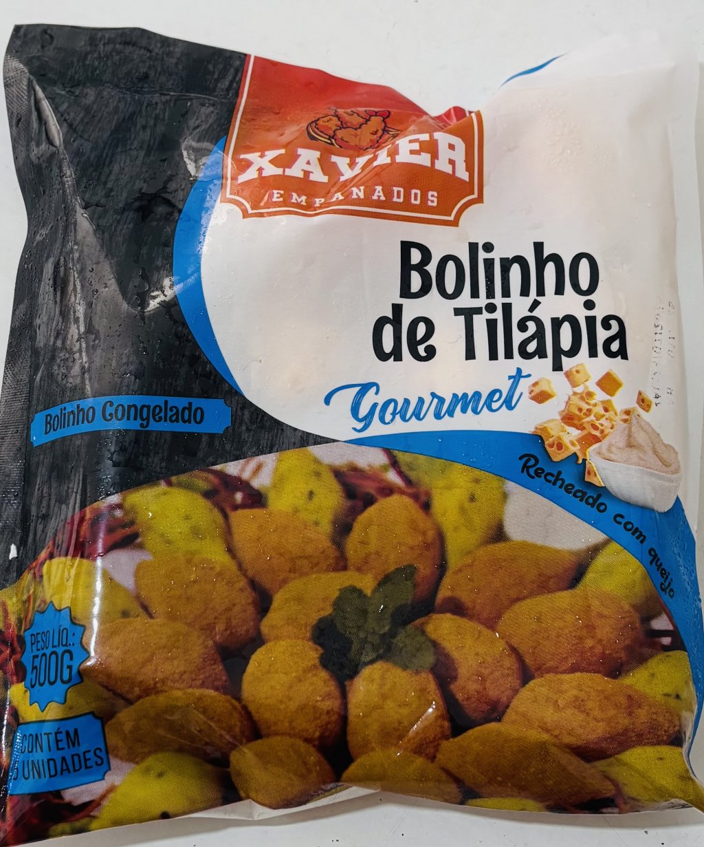 BOLINHO DE TILÁPIA COM QUEIJO