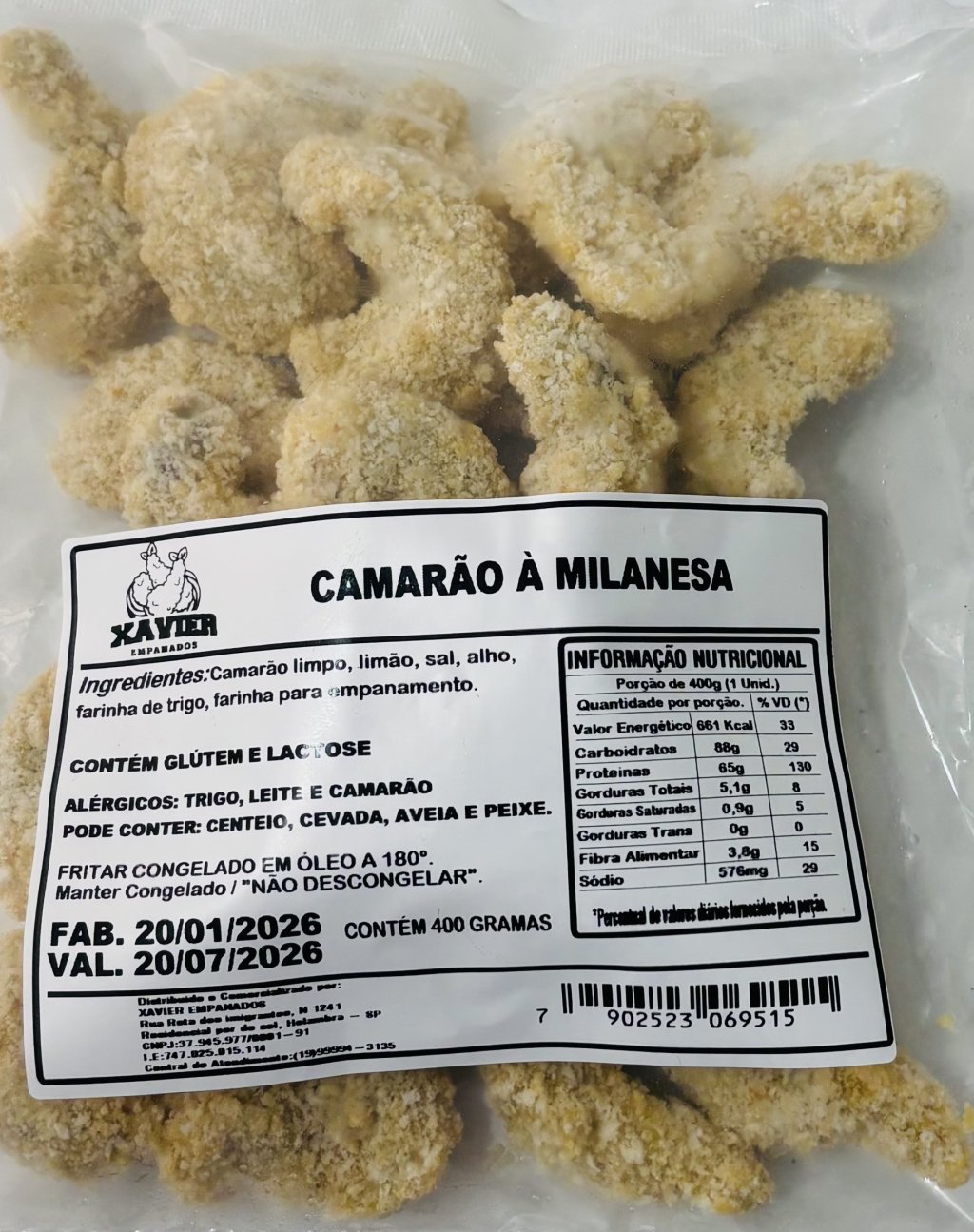 CAMARÃO MILANESA 