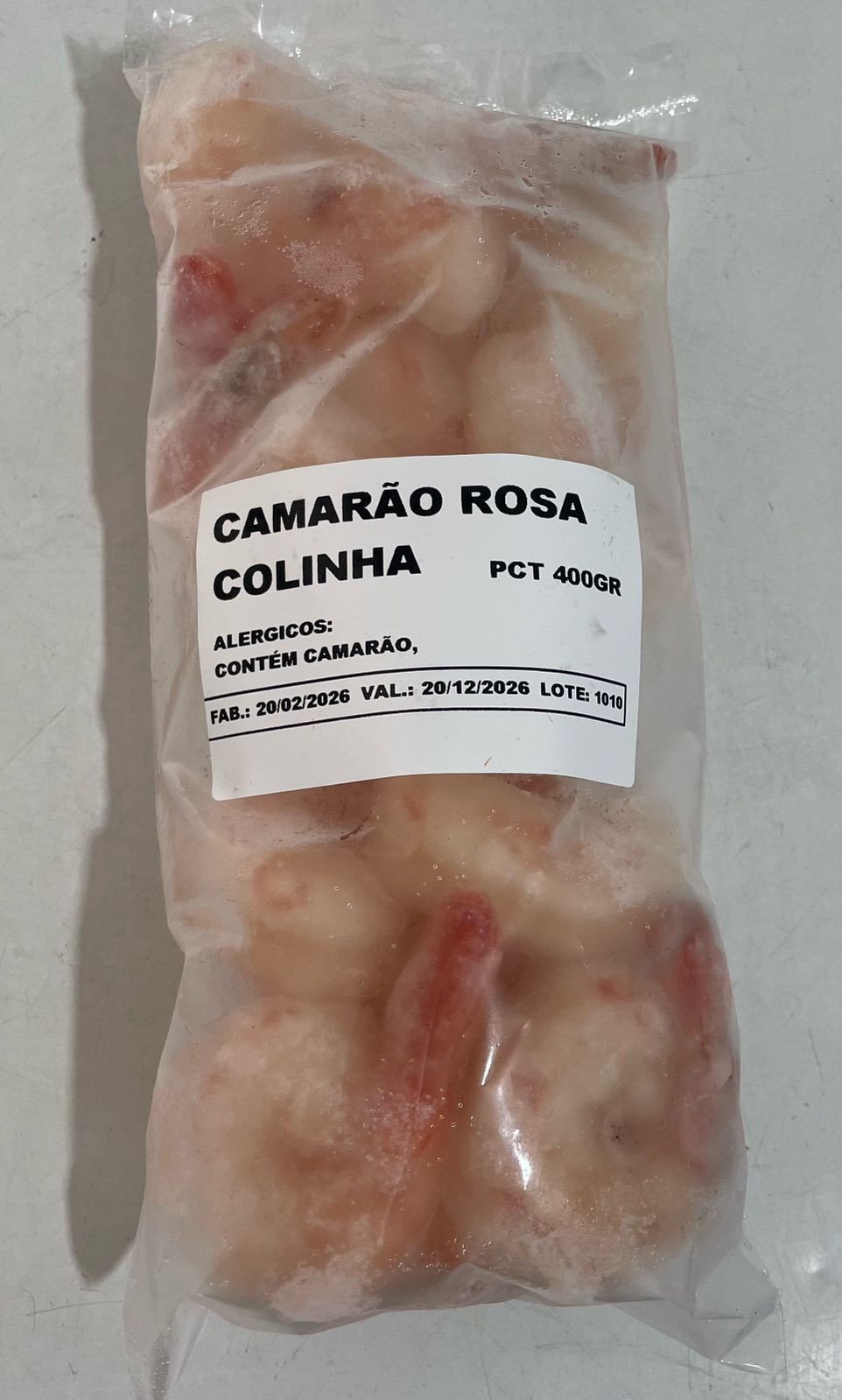 Camarão Rosa Colinha