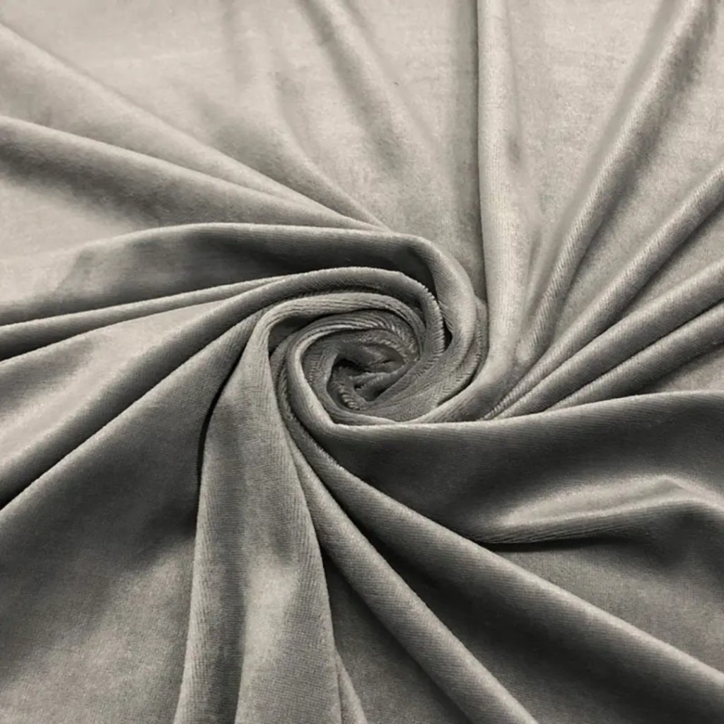 Plush Liso - Cinza Claro