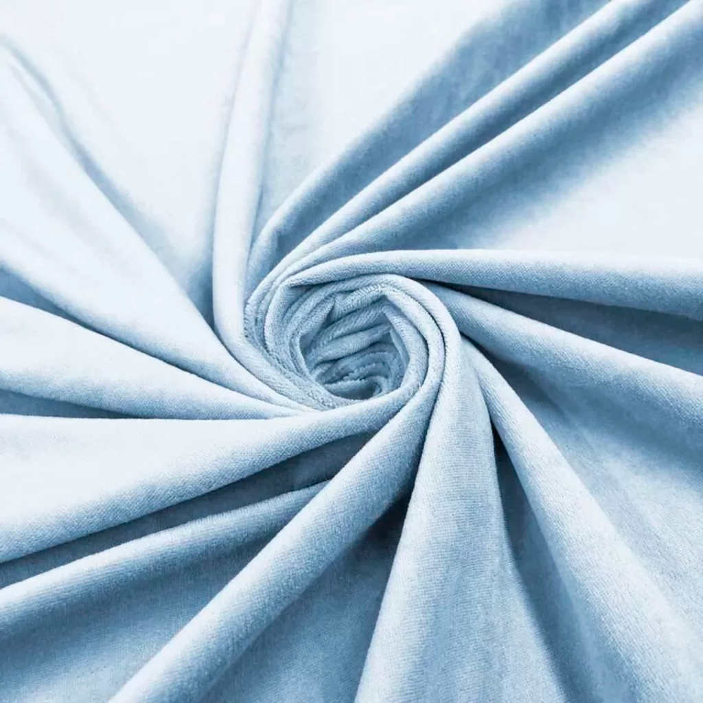 Plush Liso - Azul bebê