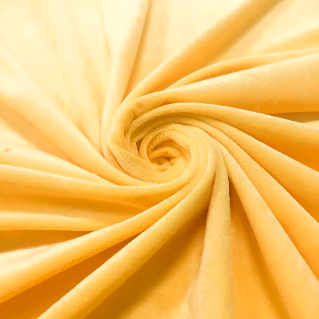 Plush Liso - Amarelo bebê