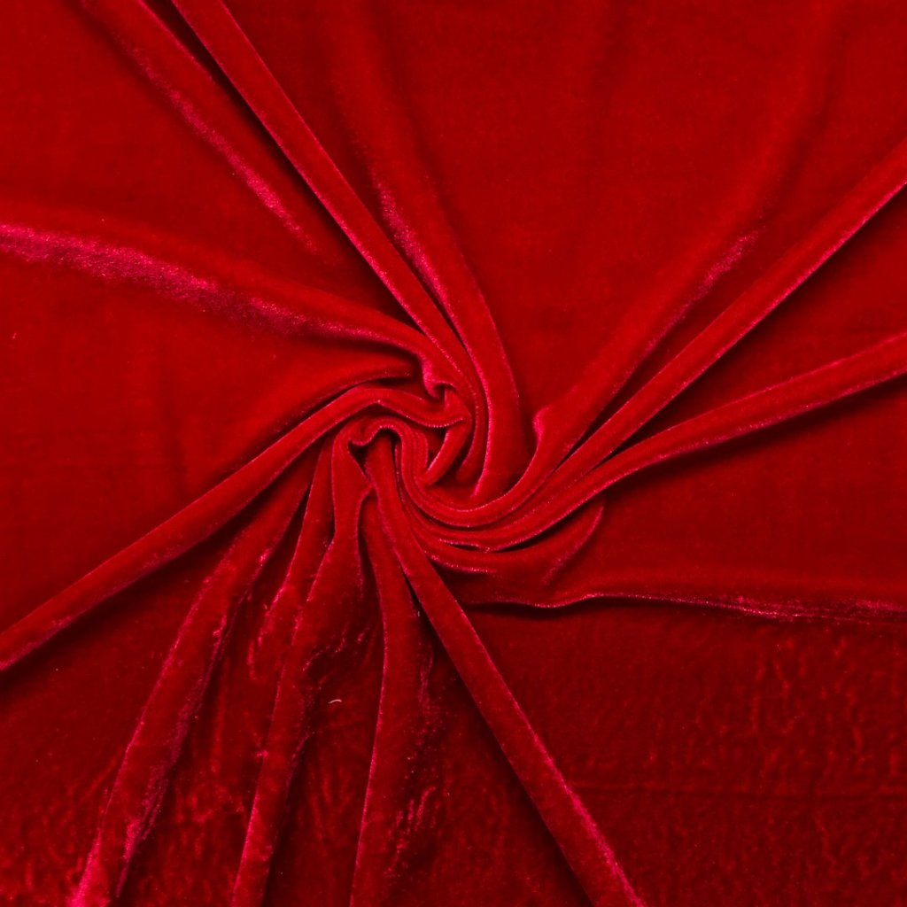Veludo Cristal - Vermelho