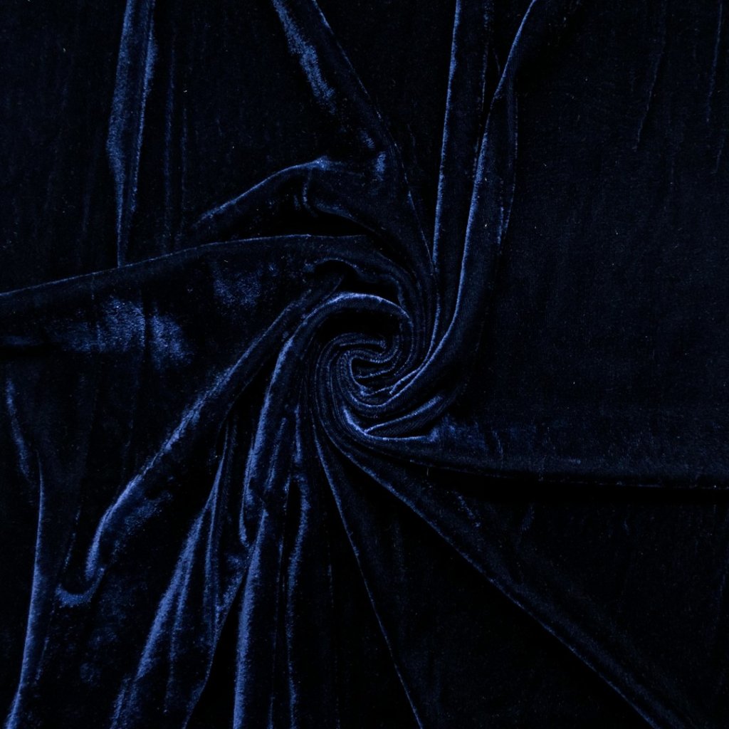 Veludo Cristal - Azul Marinho