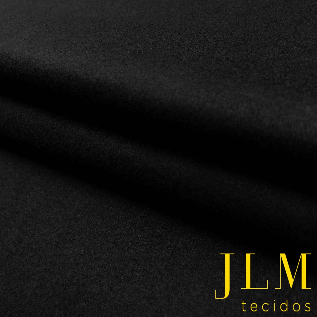 Feltro Liso - Preto