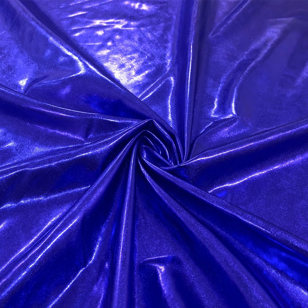 Malha Metalizada - Azul Royal