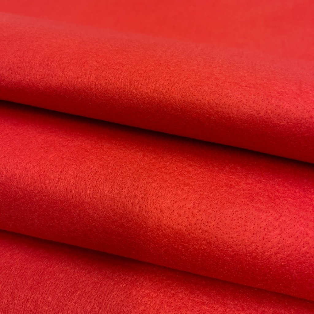 Feltro Liso - Vermelho Cicilia