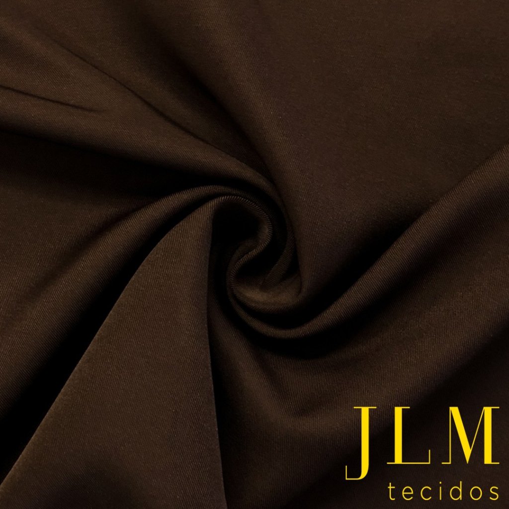 Gabardine Liso - Marrom