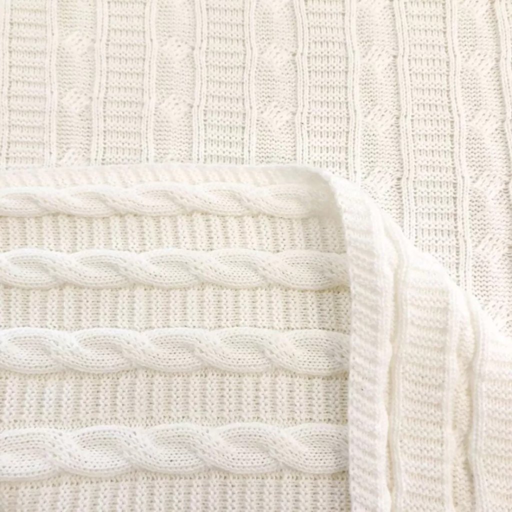Tricot Trançado - Branco