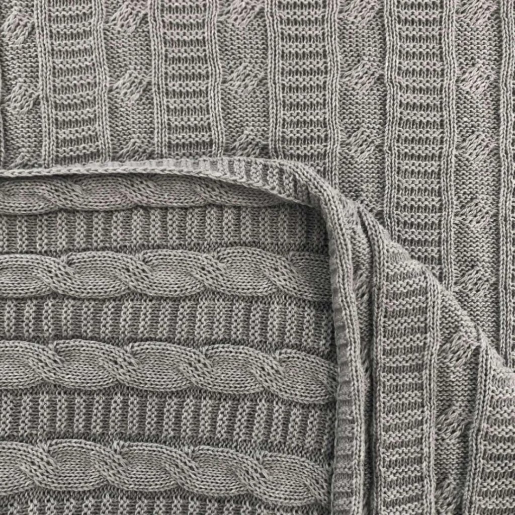 Tricot Trançado - Branco