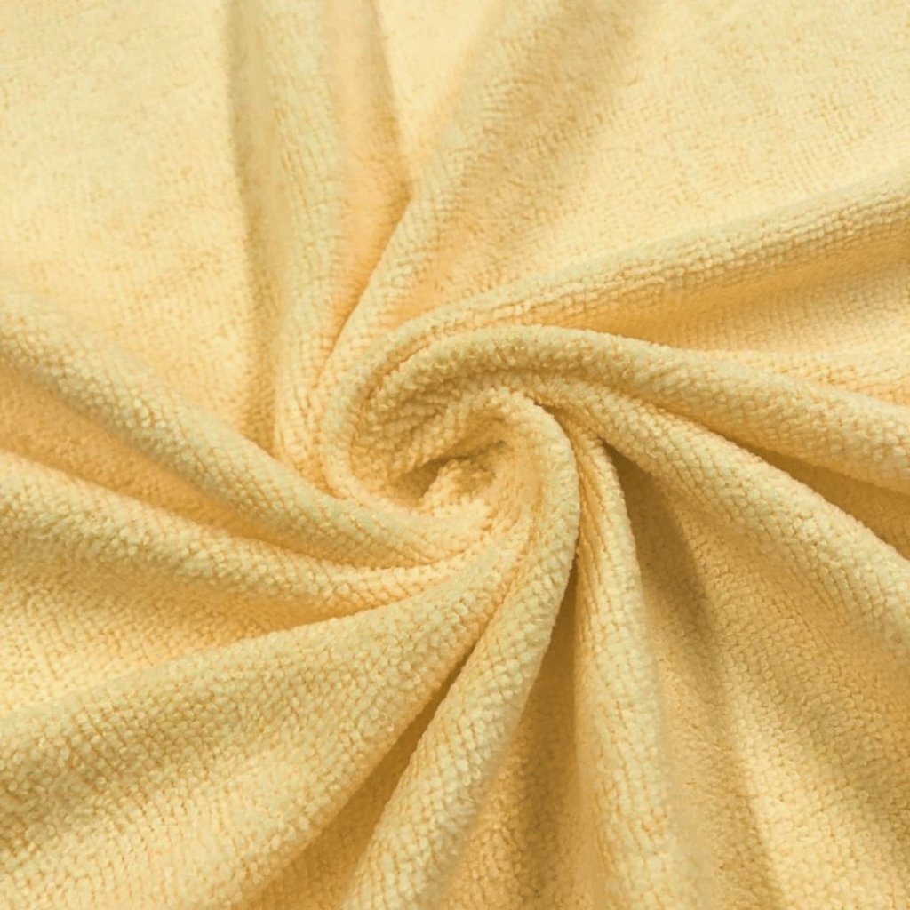 Microfibra Felpuda Lisa - Amarelo Bebê