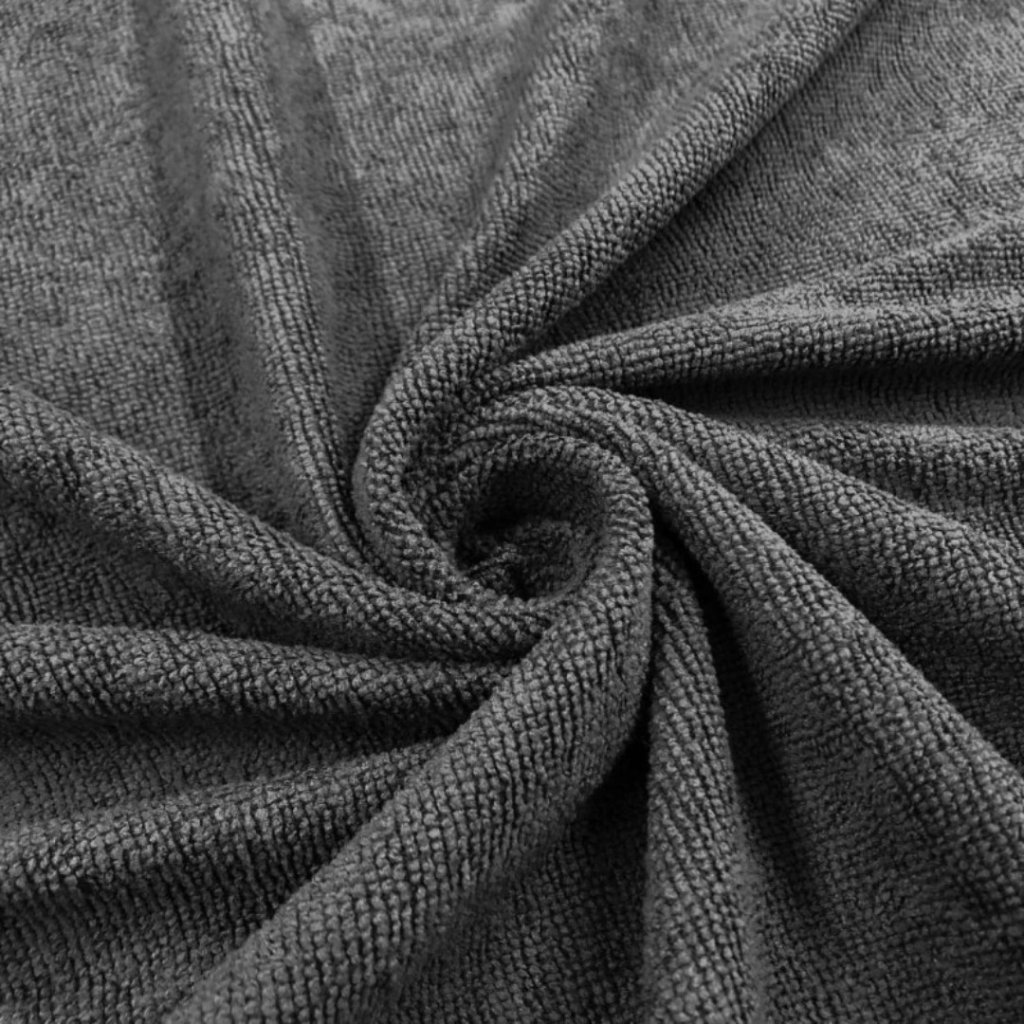 Microfibra Felpuda Lisa - Cinza