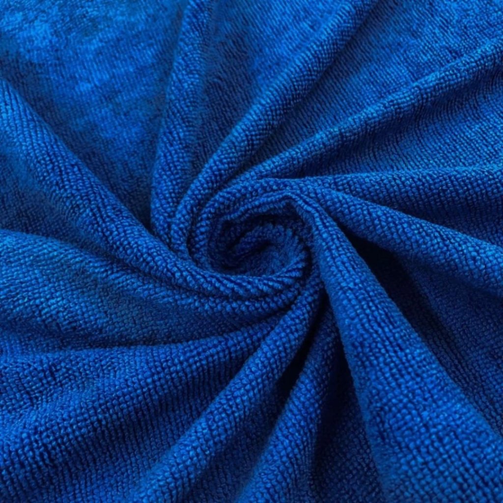 Microfibra Felpuda Lisa - Azul Royal