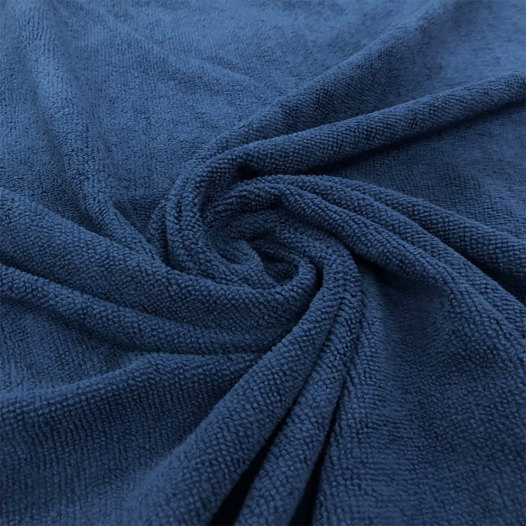 Microfibra Felpuda Lisa - Azul Marinho