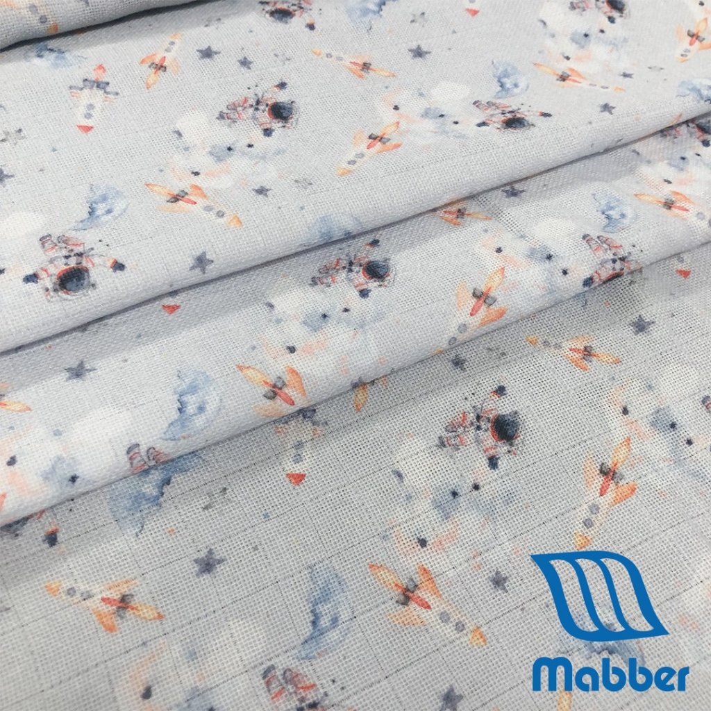 Fralda Mabber estampada 