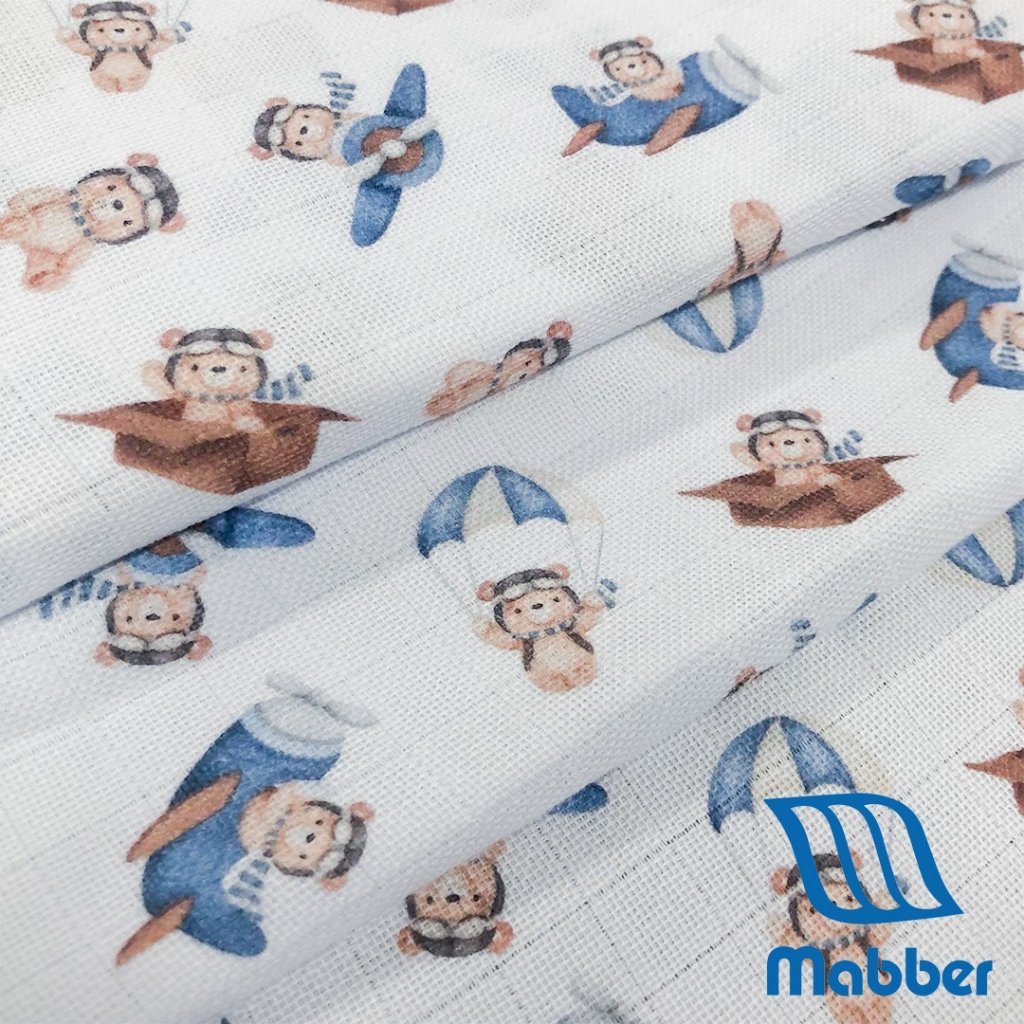 Fralda Mabber Estampada 