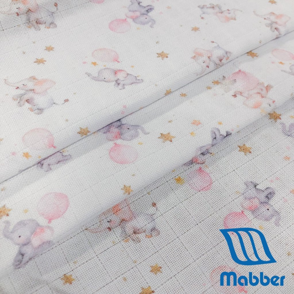 Fralda Mabber Estampada 