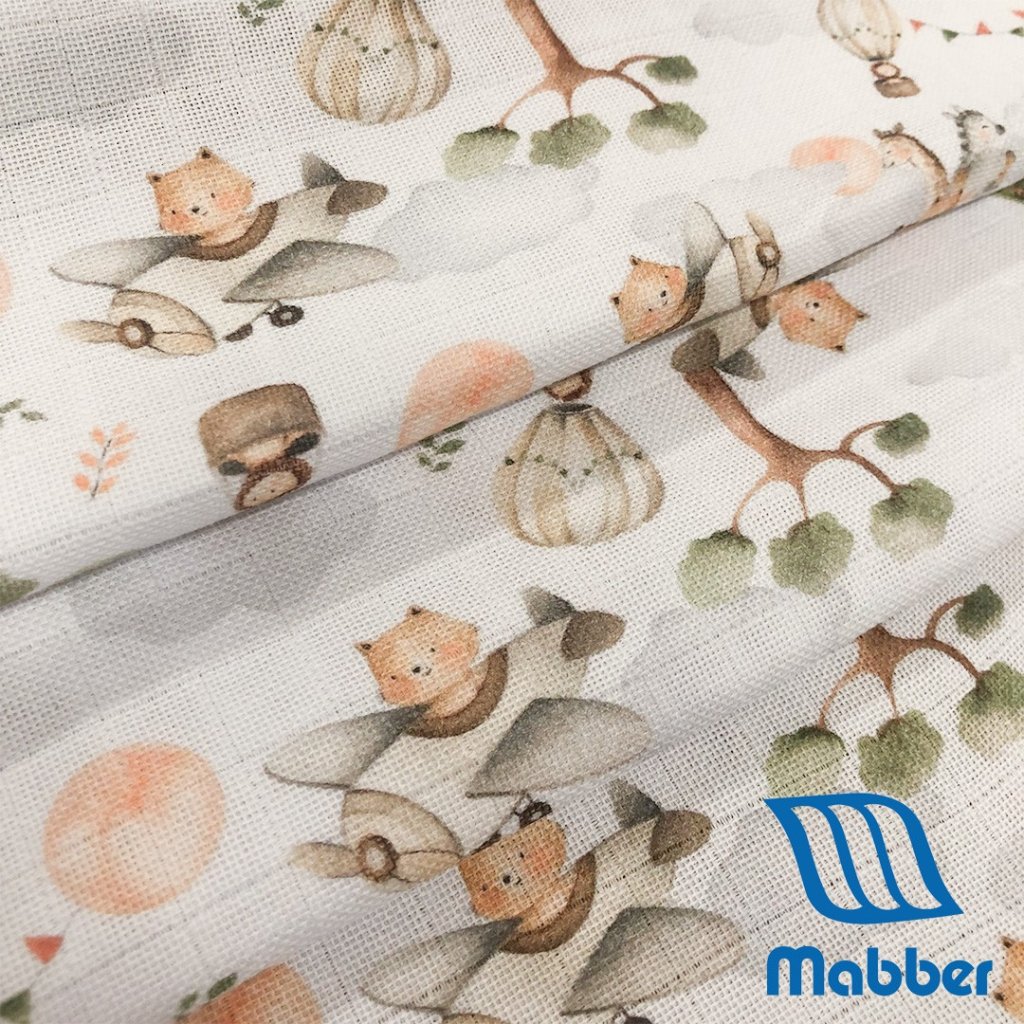 Fralda Mabber Estampada 