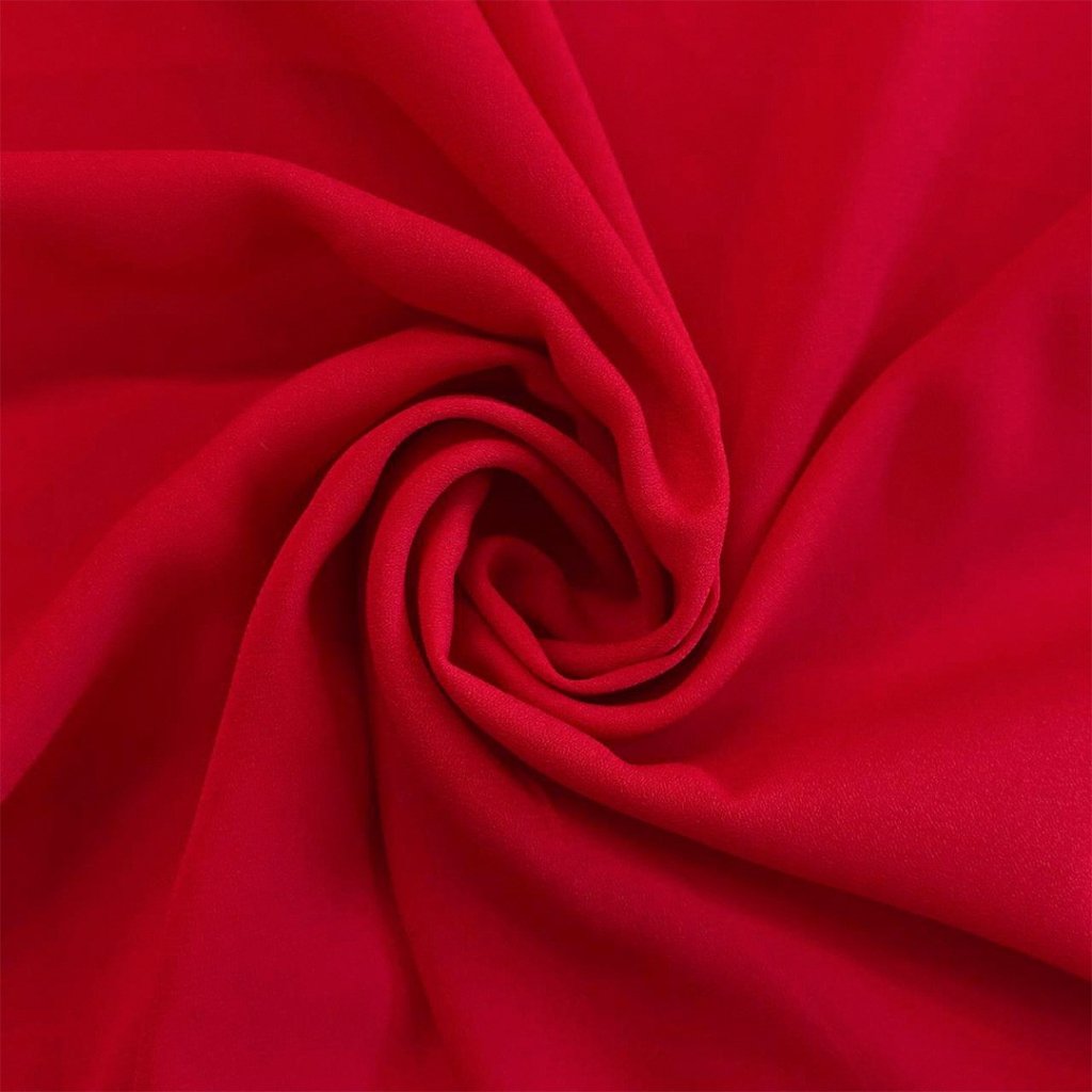 Crepe Georgete - Vermelho Sangue