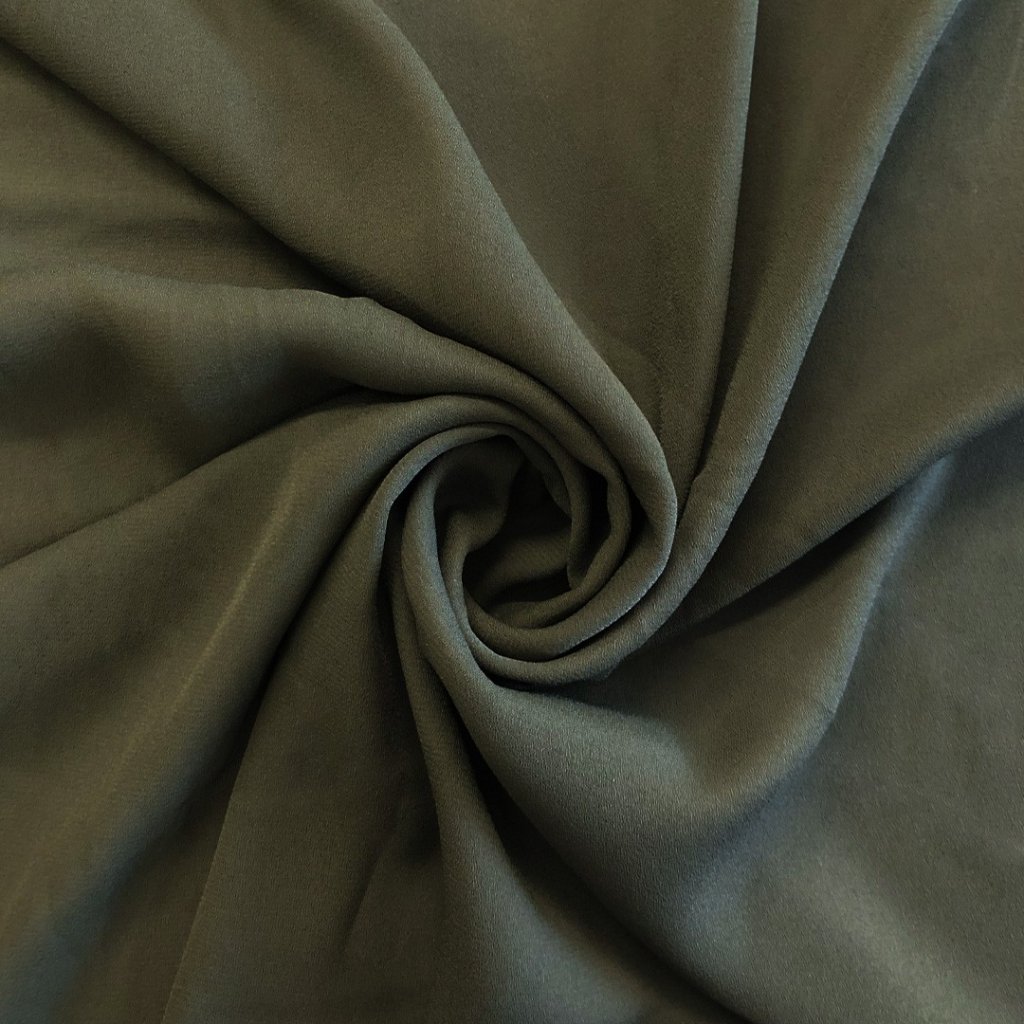 Crepe Georgete - Verde Militar