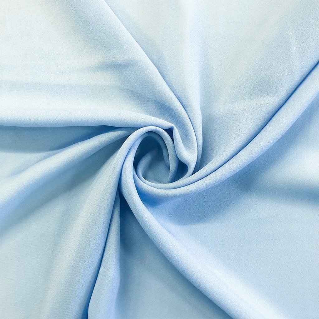 Crepe Georgete - Azul Bebê