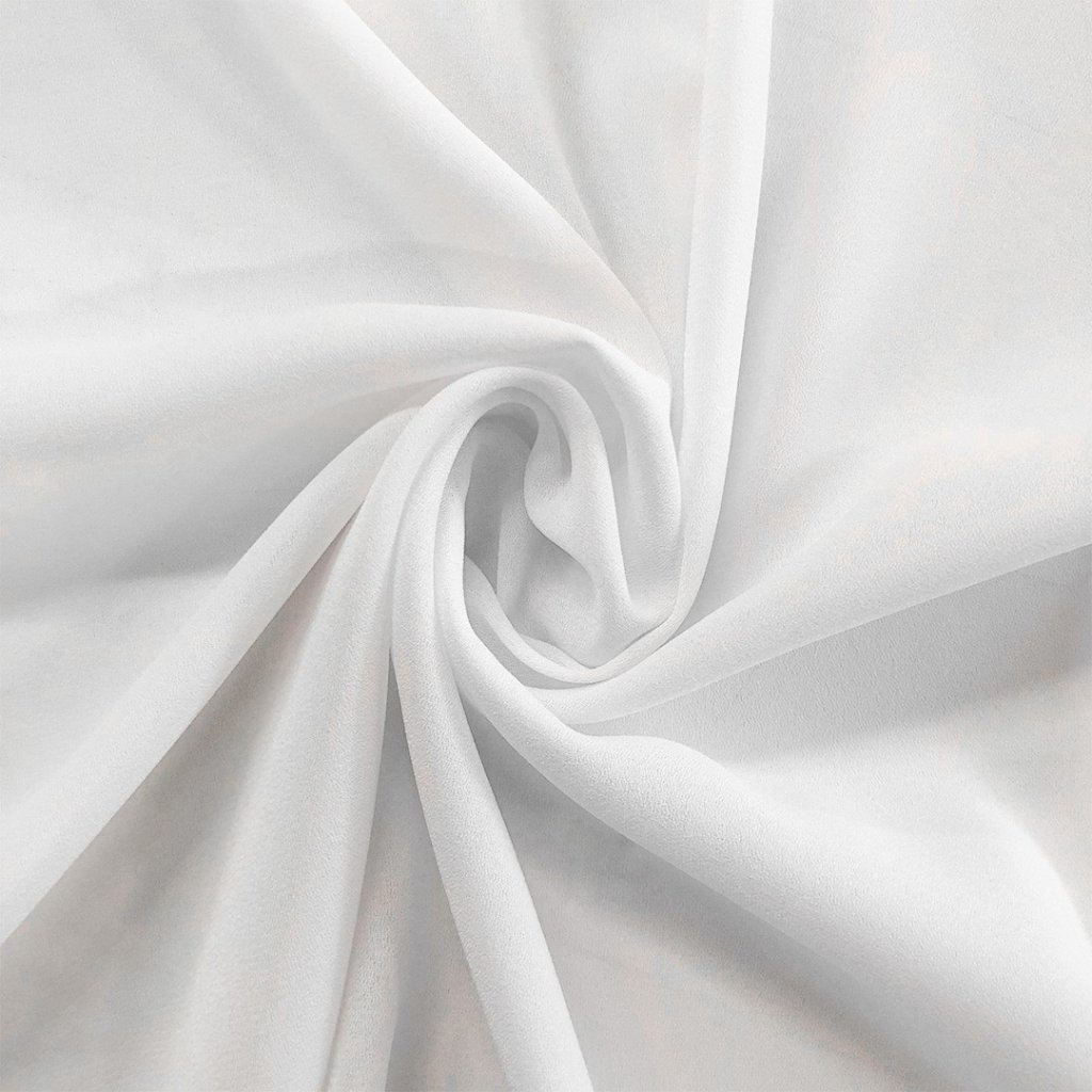 Crepe Georgete - Branco
