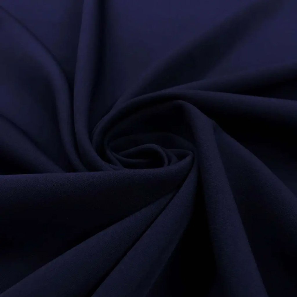 Crepe Barbie - Azul Marinho