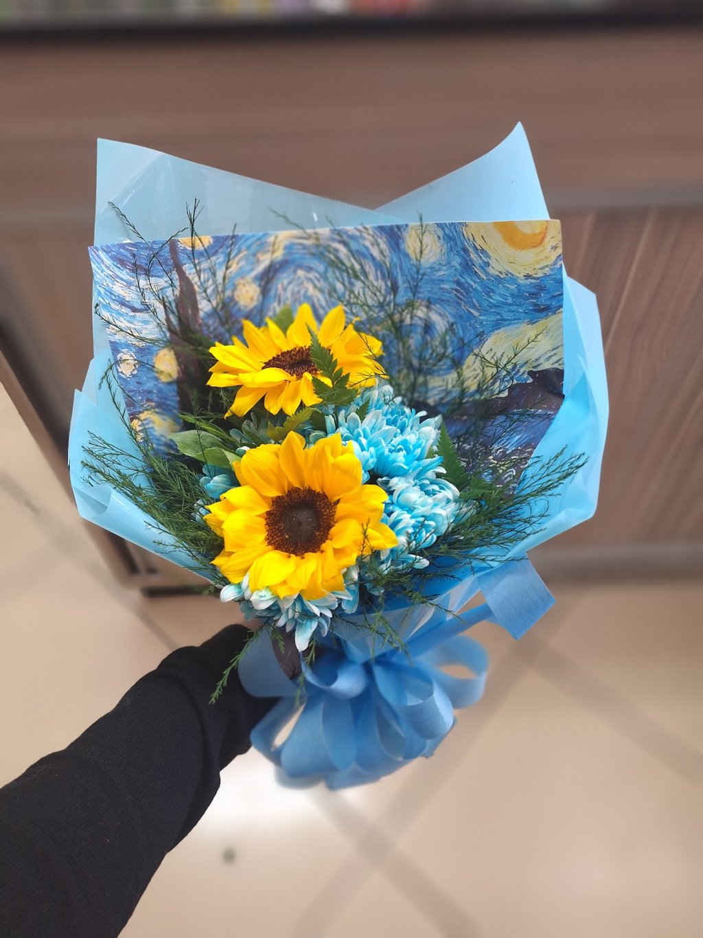 Bouquet Night Sky