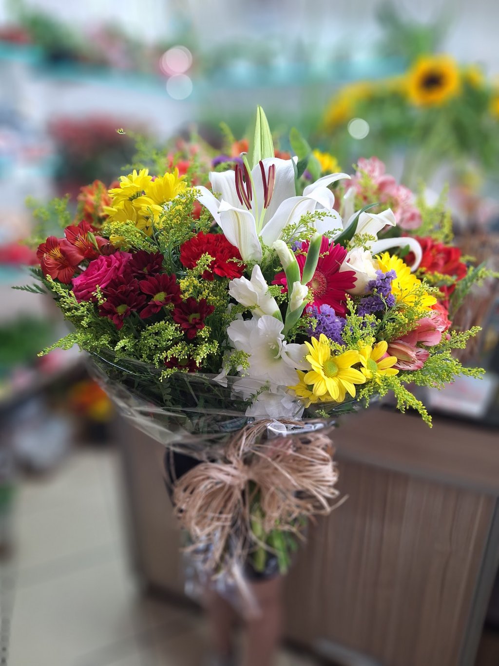 Bouquet Aquarela das Flores