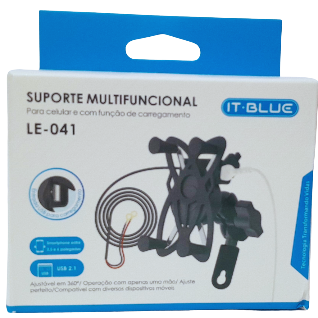 Suporte Aranha Com carregador para Celular