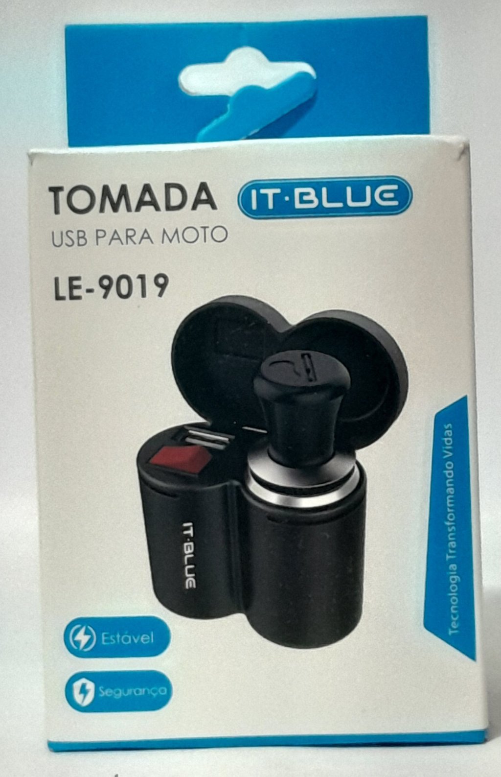 Tomada USB para Moto It-blue