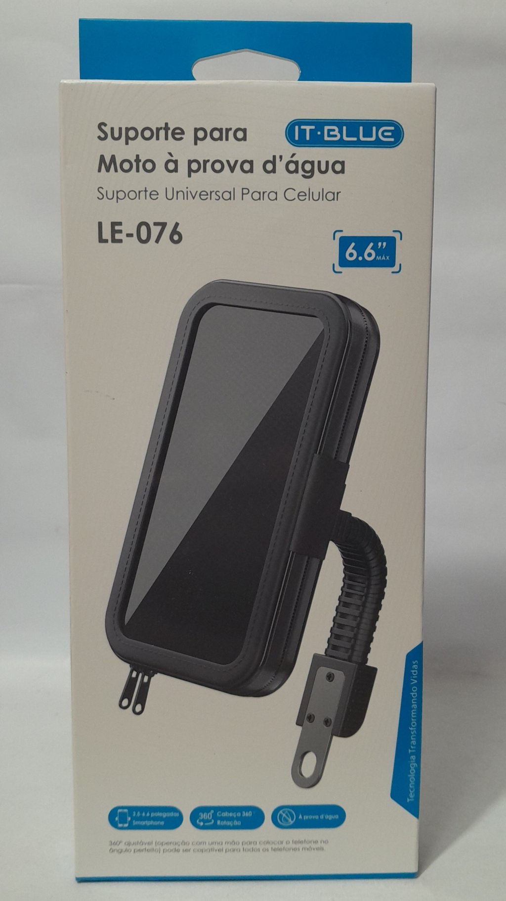 Suporte para Moto a Prova d'agua Suporte Universal para Celular