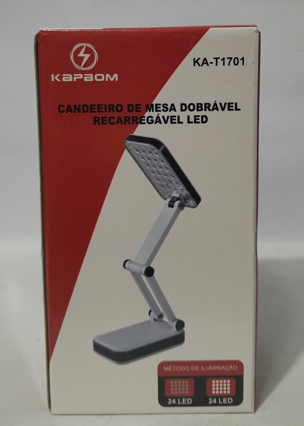 Candeeiro de Mesa Dobrável Recarregável LED MARCA KAPBOM modelo KA-T1701