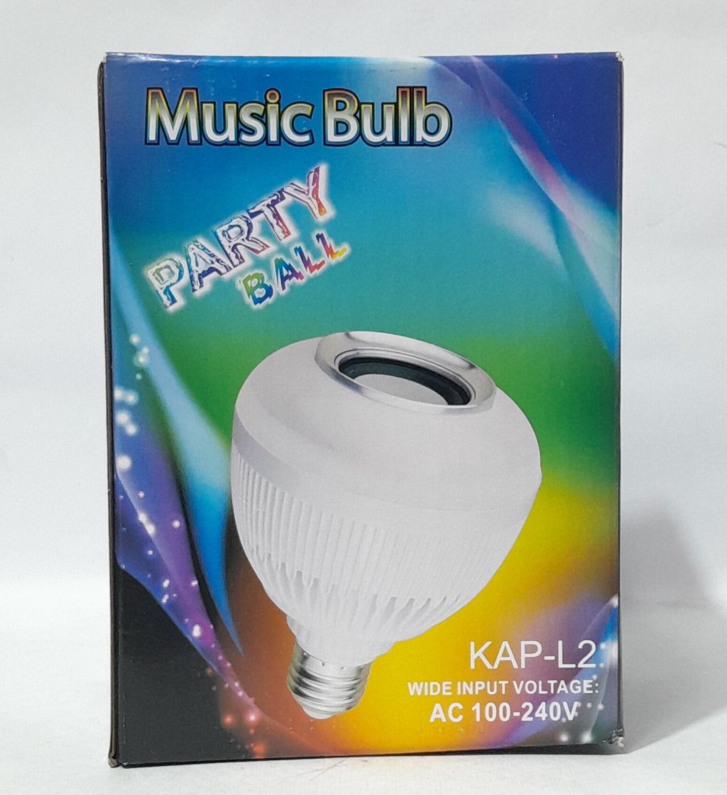 Lâmpada musical 3w de Potencia modelo KPA-L2 selo da ANATEL