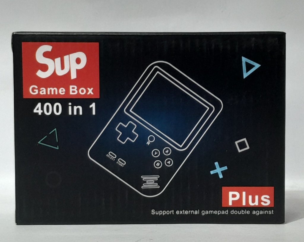 Mini Game Box Com 400 Jogos Antigos da para Conectar na TV via Cabo AV